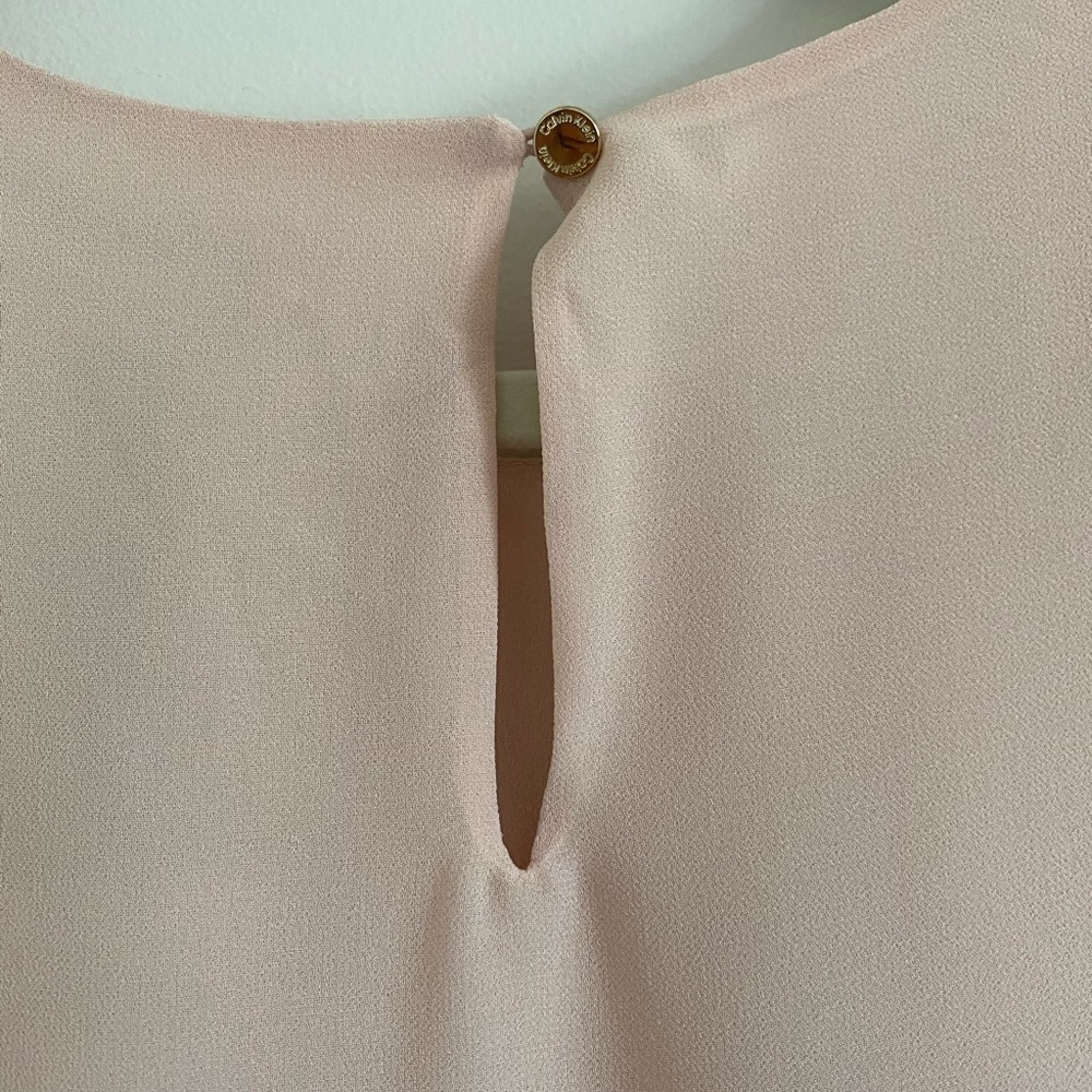 Calvin Klein Ruffle Sleeve Blouse - Picture 3 of 6